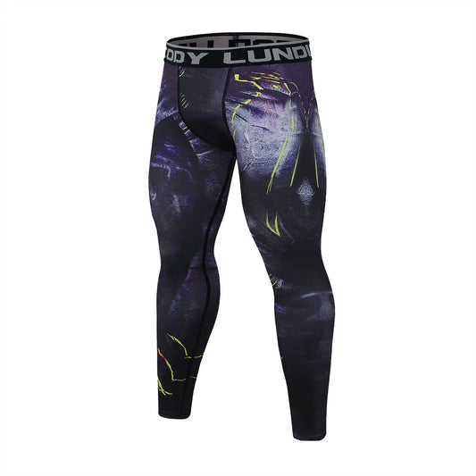 2021 Running Pants Stretchy Sport Jogging Leggings Compression Tights Running Trousers Men'S Gym Fitness Leggings Yoga Bottoms